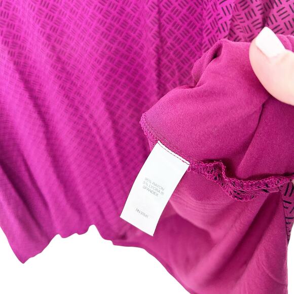 J. Jill Wearever Collection 3/4 Sleeve Tunic Shirt Sz 4X - Picture 3 of 4